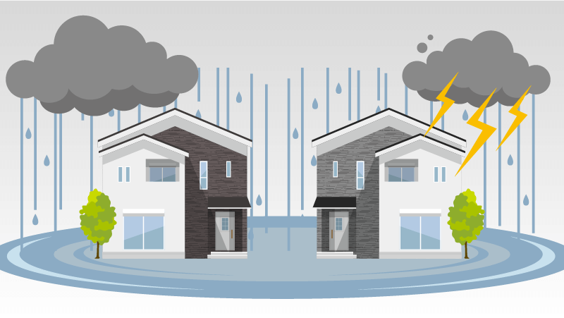 台風・豪雨などの「日常型災害」の対策に　イメージ